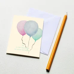 All By Voss Kort A7, B Is For Ballon