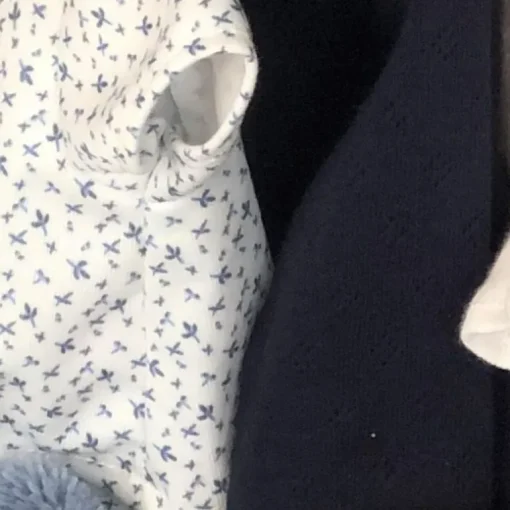Asi Dukketøj Kortaermet T-Shirt, Vintage Blomster