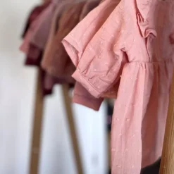 Asi Dukketøj Langaermet Kjole - Rosa