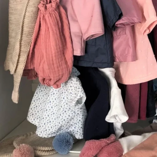 Asi Dukketøj Strikhue - Rosa