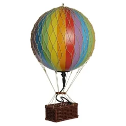 Authentic Models Luftballon 18Cm, Rainbow - Led Lys