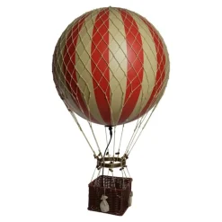 Authentic Models Luftballon 42Cm, Red - Led Lys