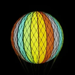 Authentic Models Luftballon 32Cm, Rainbow - Led Lys