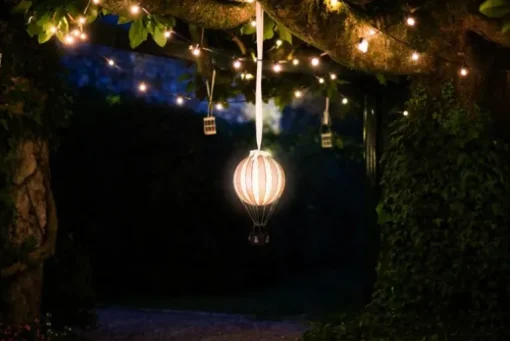 Authentic Models Luftballon 18Cm, Red - Led Lys
