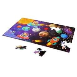 B. Toys Gulvpuslespil - Solsystemet, 48 Brikker
