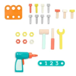 B. Toys Vaerktojskasse I Trae