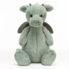 Baby Jellycat Bashful Drage, Stor 51 Cm