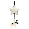 Baby Jellycat Bashful Hund, Sort/Creme Spilledase