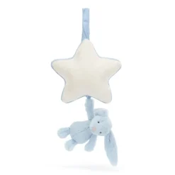 Baby Jellycat Bashful Kanin, Lysebla Spilledase
