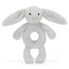 Baby Jellycat Bashful Kanin, Silver Rangle