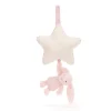 Baby Jellycat Bashful Kanin, Lyserod Spilledase