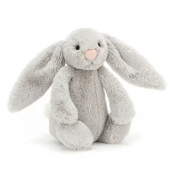 Baby Jellycat Bashful Kanin, Silver 18 Cm