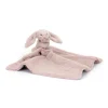 Baby Jellycat Bashful Kanin Luxe, Rosa Nusseklud