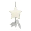 Baby Jellycat Bashful Kanin, Silver Spilledase