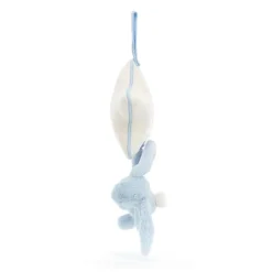 Baby Jellycat Bashful Kanin, Lysebla Spilledase