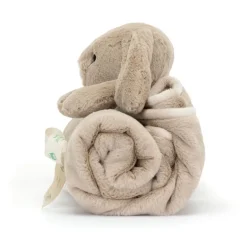 Baby Jellycat Bashful Kanin, Beige Taeppe
