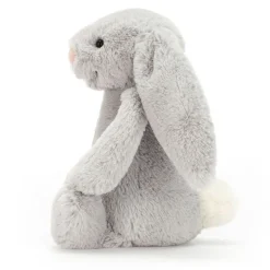 Baby Jellycat Bashful Kanin, Silver 18 Cm