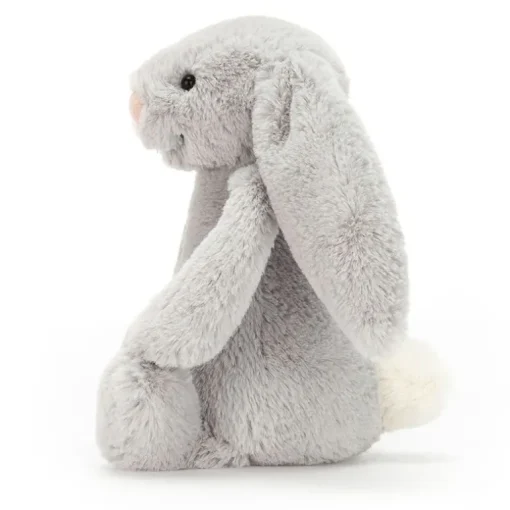 Baby Jellycat Bashful Kanin, Silver 18 Cm