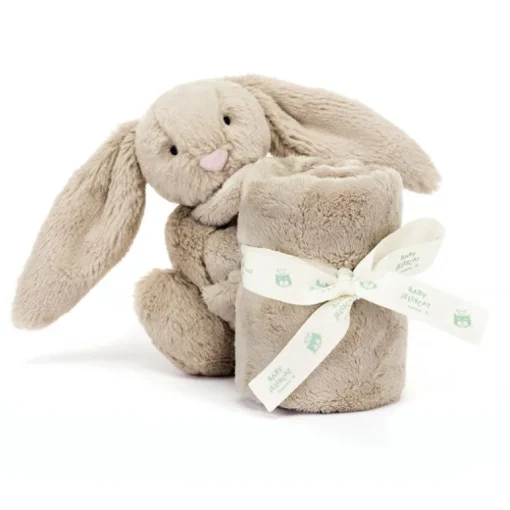 Baby Jellycat Bashful Kanin, Beige Nusseklud