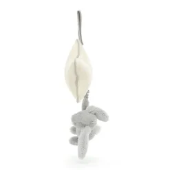 Baby Jellycat Bashful Kanin, Silver Spilledase
