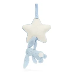 Baby Jellycat Bashful Kanin, Lysebla Spilledase