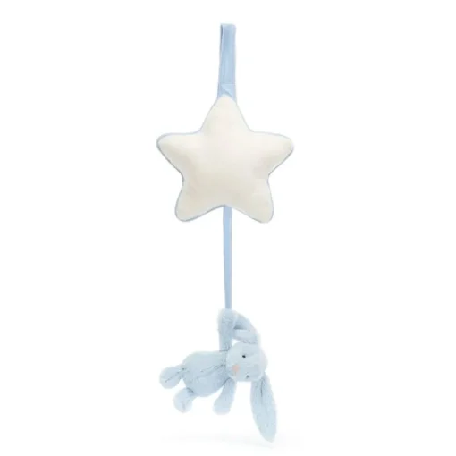 Baby Jellycat Bashful Kanin, Lysebla Spilledase