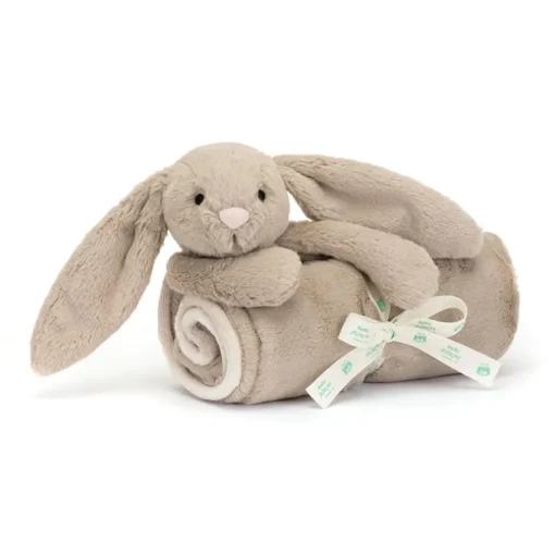 Baby Jellycat Bashful Kanin, Beige Taeppe