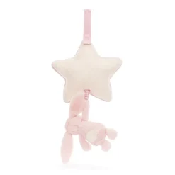 Baby Jellycat Bashful Kanin, Lyserod Spilledase