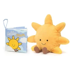 Baby Jellycat Stofbog, Hallo Sun