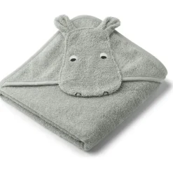 Babyhandklaede Liewood | Hippo Dove Blue Shop Her | All About Kids
