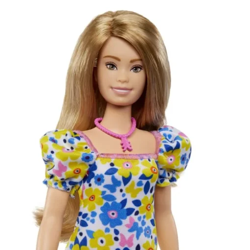 Barbie Fashionista Doll Yellow Blue Floral (Ds)
