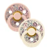 Bibs Liberty 2Pk Colour Latex Str.1, Eloise - Blush Mix