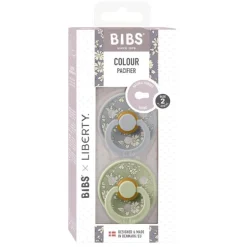 Bibs Liberty 2Pk Colour Latex Str.2, Chapel Sage Mix