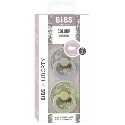 Bibs Liberty 2Pk Colour Latex Str.2, Chapel Sage Mix