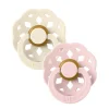 Bibs 2Pk Boheme Latex Str.2, Ivory/Blossom