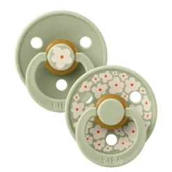 Bibs 2Pk Colour Latex Str.2, Studio Jasmine/Sage Mix
