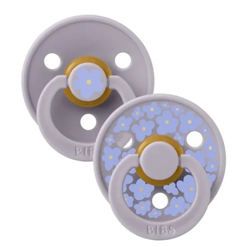 Bibs 2Pk Colour Latex Str.2, Studio Jasmine/Fossil Grey Mix