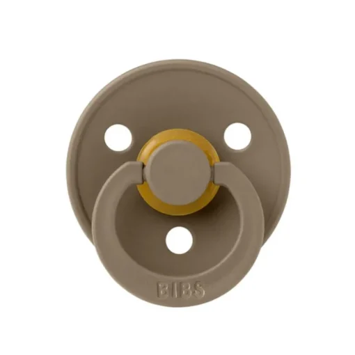 Bibs 2Pk Colour Latex Str.2, Ivory/Dark Oak