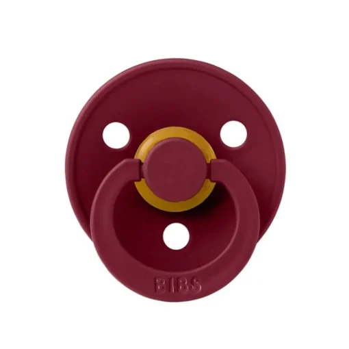 Bibs 2Pk Colour Latex Str.2, Dusty Pink/Elderberry