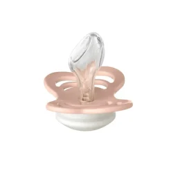 Bibs 2Pk Couture Glow Silikone Str.2, Blush/Vanilla