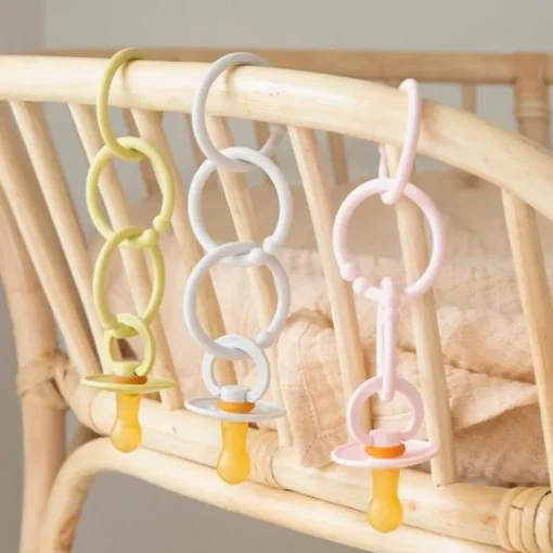Bibs 12Pk Loops, Blush/Woodchuck/Ivory