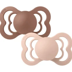 Bibs 2Pk Supreme Sil. Str.1 Woodchuck/Blush