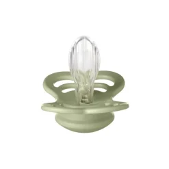 Bibs 2Pk Supreme Silikone Str.2, Sage/Hunter Green