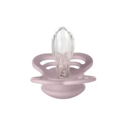 Bibs 2Pk Supreme Silikone Str.2, Blossom/Dusky Lilac