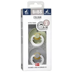 Bibs 2Pk. Sutter Str. 2, Night Sage/Night Cloud
