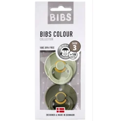 Bibs 2Pk. Sutter Str. 3, Sage/Hunter Green
