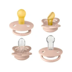 Bibs 'Try It'-Pakke Str.1, Blush