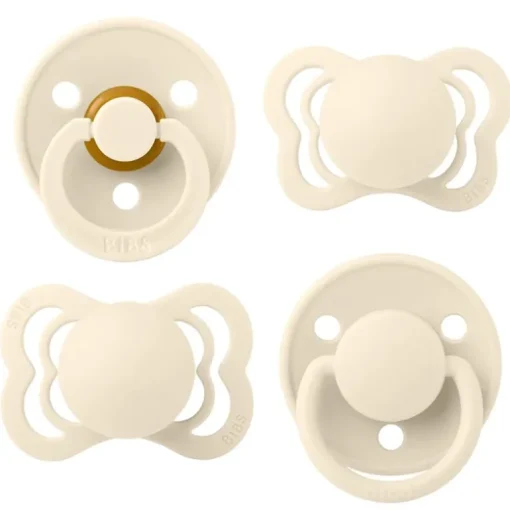 Bibs 'Try It'-Pakke Str.2, Ivory