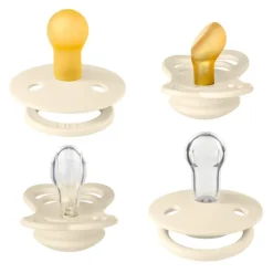 Bibs 'Try It'-Pakke Str.2, Ivory