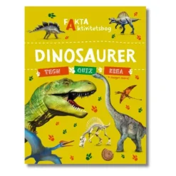 Bog Fakta-Aktivitetsbog: Dinosaurer